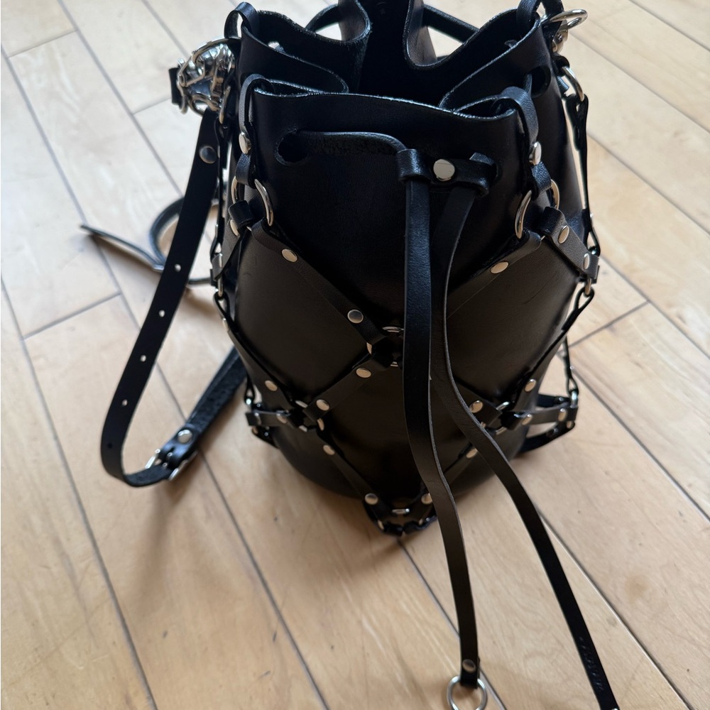 Zana Bayne Large Linked Bucket Bag Backpack